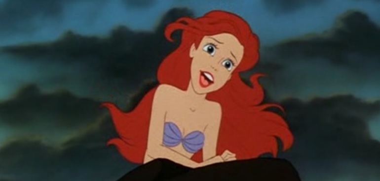 Ariel - Portrait du Personnage Disney de La Petite Sirène